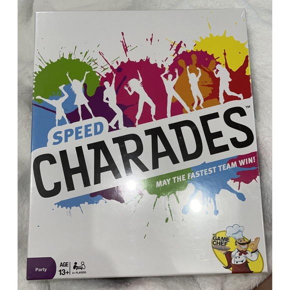 Speed Charades New Sealed Family Friends Board Game 6+ Players 13+ Age - Picture 2 of 5